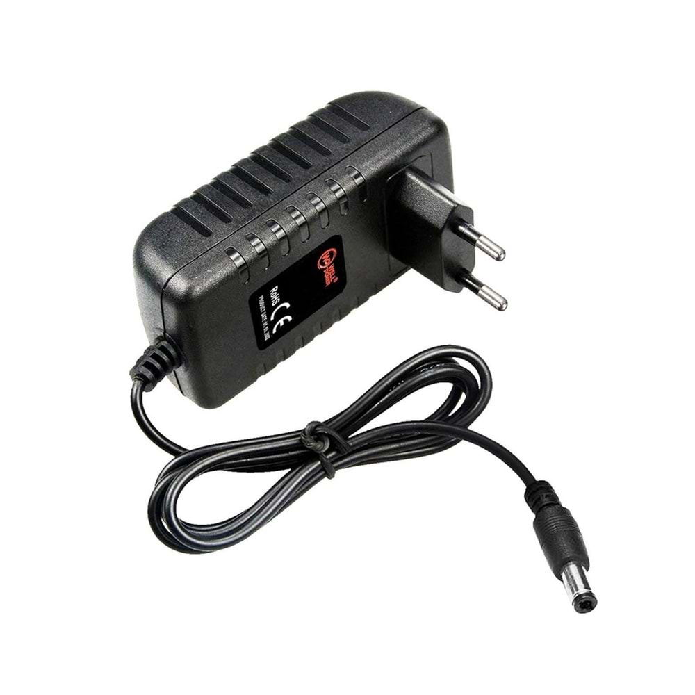Adaptör 6v 1a 5.5x2.5 Plastik Kasa Wellpower WP-0601P