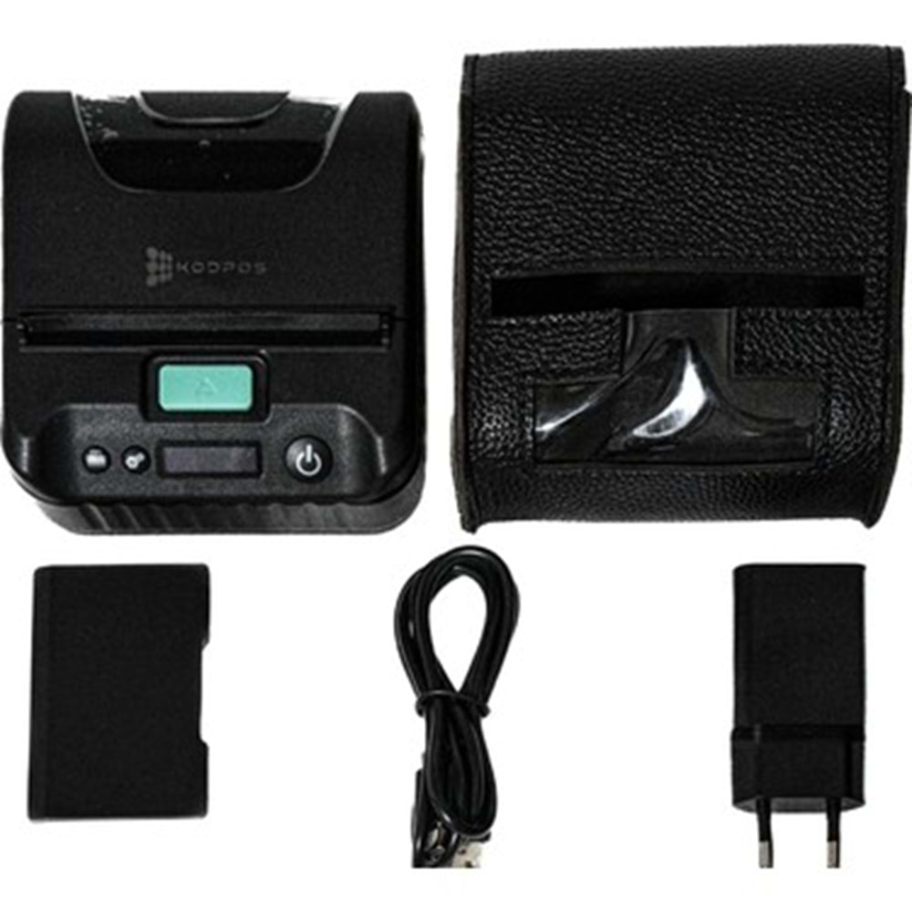 KodPos MP-L39 Mobil Fiş / Etiket Yazıcı (Bluetooth) (Kılıf Hediye)
