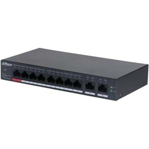 DAHUA 8 PORT POE 110W 2-UPLINK GIGABİT CLOUD YÖNETİLEBİLİR SWICTH CS 4010 -8ET-110