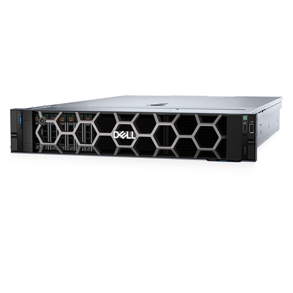 DELL R760XS PER760XSFLX12 2XGOLD 5416S-128GB (2x64GB) DDR5 RDIMM- 2X480GB SSD-2x1100w Titanium H755 574142U Rack Sunucu