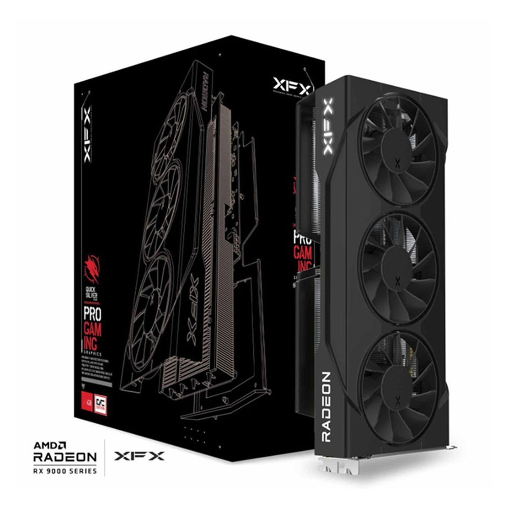 XFX 16GB RX9060XT SWIFT EX-RX-96TS316B7 GDDR6 128bit HDMI-DP PCIE 4.0