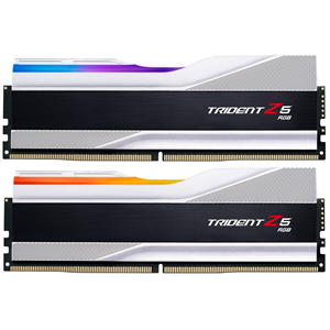 GSKILL 64GB (2X 32GB) DDR5 6000MHZ CL30 RGB DUAL KIT PC RAM / TRIDENT Z5 RGB SILVER F5-6000J3040G32GX2-TZ5RS