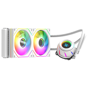 GAMEBOOSTER 240MM BLADE 240B GB-LCS-BL240W ARGB AM5-1851p Sıvı Soğutmalı İşlemci Fanı Beyaz