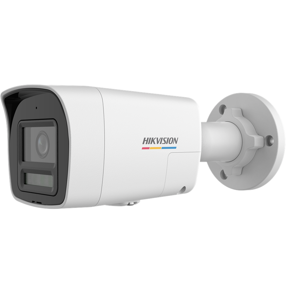 HIKVISION 4MP Bullet 2.8MM ColorVu Smart Hybrid Light Sesli IP Kamera DS-2CD1047G2H-LIUF/SL