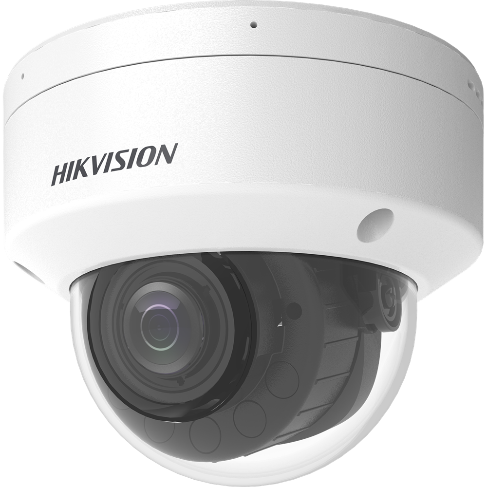 HIKVISION 4MP Dome Motorize Sesli Uyarı & Akıllı Hibrit IP Kamera S-2CD2743G2-LIZS2U/SL