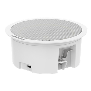 HIKVISION DS-QAZ1203G1-BE IP Tavan Tipi Hoparlör 3W - PoE - Bluetooth - 97dB - 179mm - Beyaz