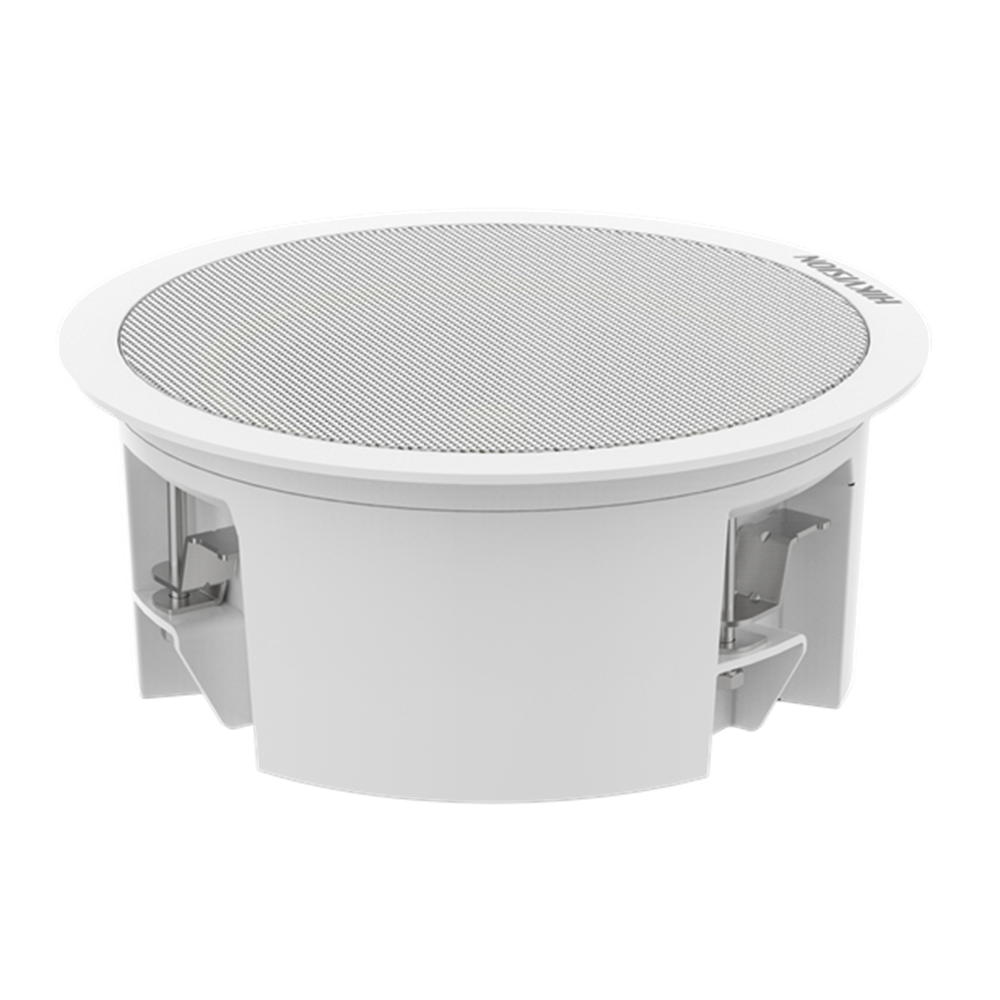 HIKVISION DS-QAZ1203G1-BE IP Tavan Tipi Hoparlör 3W - PoE - Bluetooth - 97dB - 179mm - Beyaz