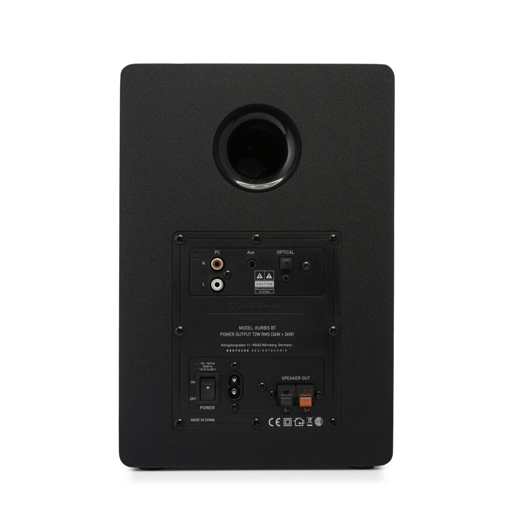 Thonet & Vander KÜRBIS 2.0 72W Cinema Siyah Speaker - 2.0 Sistem - 72W RMS