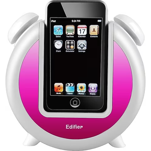 EDIFIER Image Series IF200PLUS 6W RMS iPod, Hoparlör Pembe, BLUETOOTH