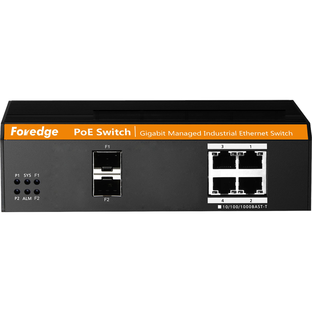 FOREDGE 4port PoE 2-SFP Gigabit Yönetilebilir Switch IS104GPS-2F