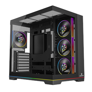 GAMEBOOSTER 850W 80+ BRONZE NYVRA SYNC JBST-GBJML08 4-ARGB Fanlı Gaming Mid-Tower PC Kasası