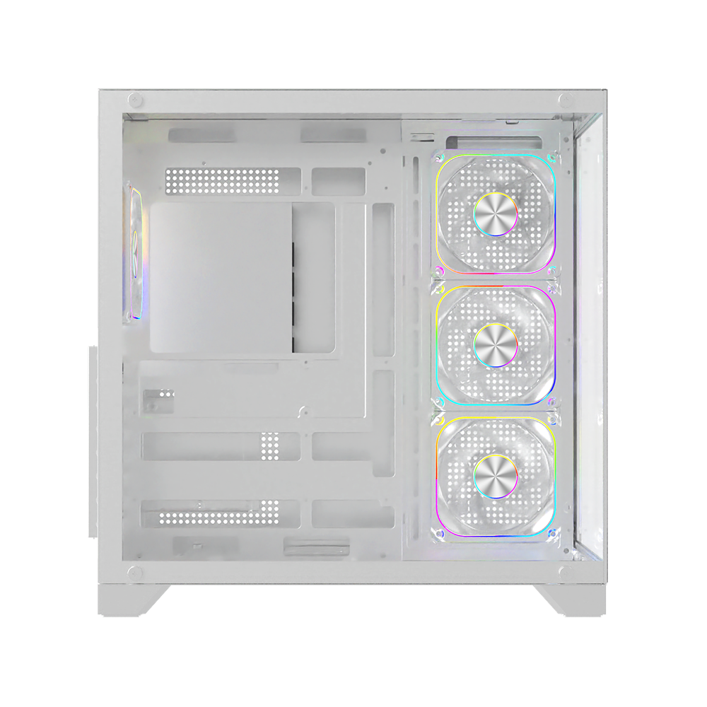 POWERBOOST 750W 80+ BRONZE PB-C9025W 4-ARGB Fanlı Gaming Mid-Tower PC Kasası