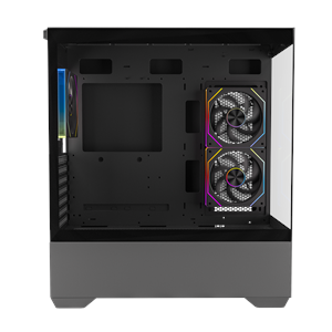 POWERBOOST 750W 80+ BRONZE PB-J9031B 3-ARGB Fanlı Gaming Mid-Tower PC Kasası
