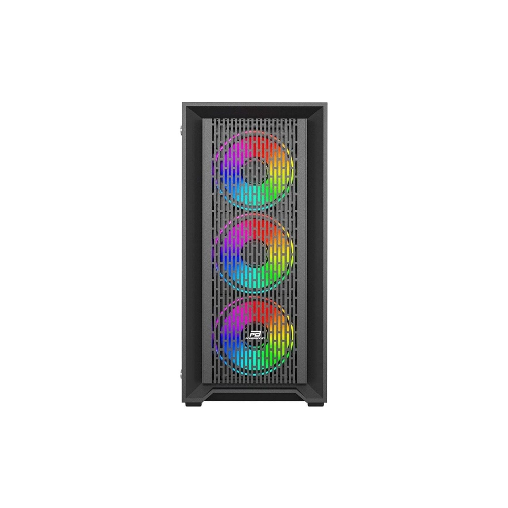 POWERBOOST 650W 80+ BRONZE PB-P705B 4-ARGB Fanlı Gaming Mid-Tower PC Kasası