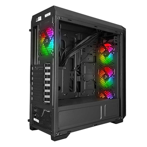 POWERBOOST 600W 80+ VK-P15B 4-ARGB Fanlı Gaming Mid-Tower PC Kasası
