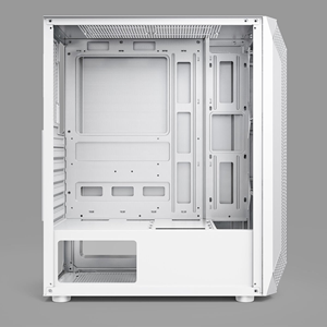 POWERBOOST 650W 80+ VK-P1882BW 4-Rainbow Fanlı Gaming Mid-Tower PC Kasası Beyaz