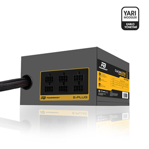 POWERBOOST 650W 80+ BRONZE GLACIER BST-ATX650B Yarı Modüler Power Supply