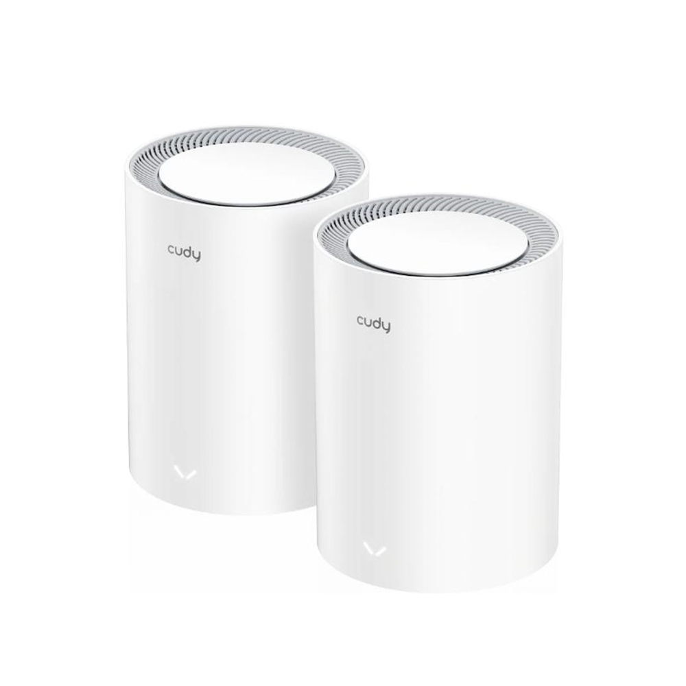 CUDY M1800 2P WIFI6 AX1800 Gigabit Çift Bant Router 2'li set 
