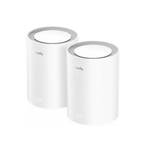 CUDY M1800 2P WIFI6 AX1800 Gigabit Çift Bant Router 2'li set 