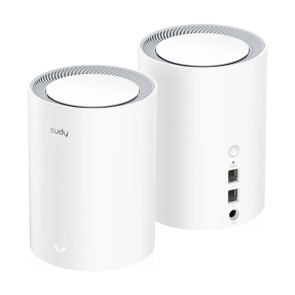 CUDY M3000-2 WIFI6 AX3000 Çİft Bant Mesh Router 2'li Set