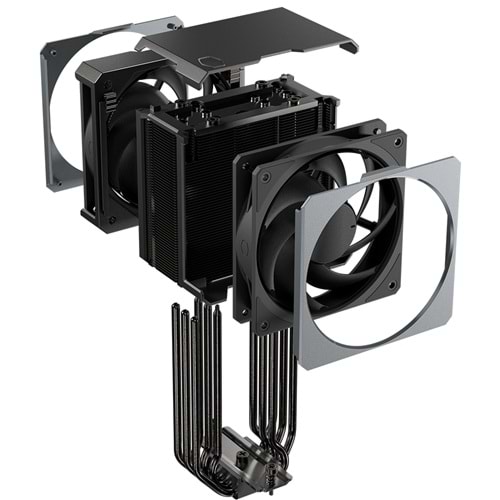COOLERMASTER HYPER 612 APEX MAP-T6PN-225PK-R1 AM5-1851p Hava Soğutmalı Dual İşlemci Fanı