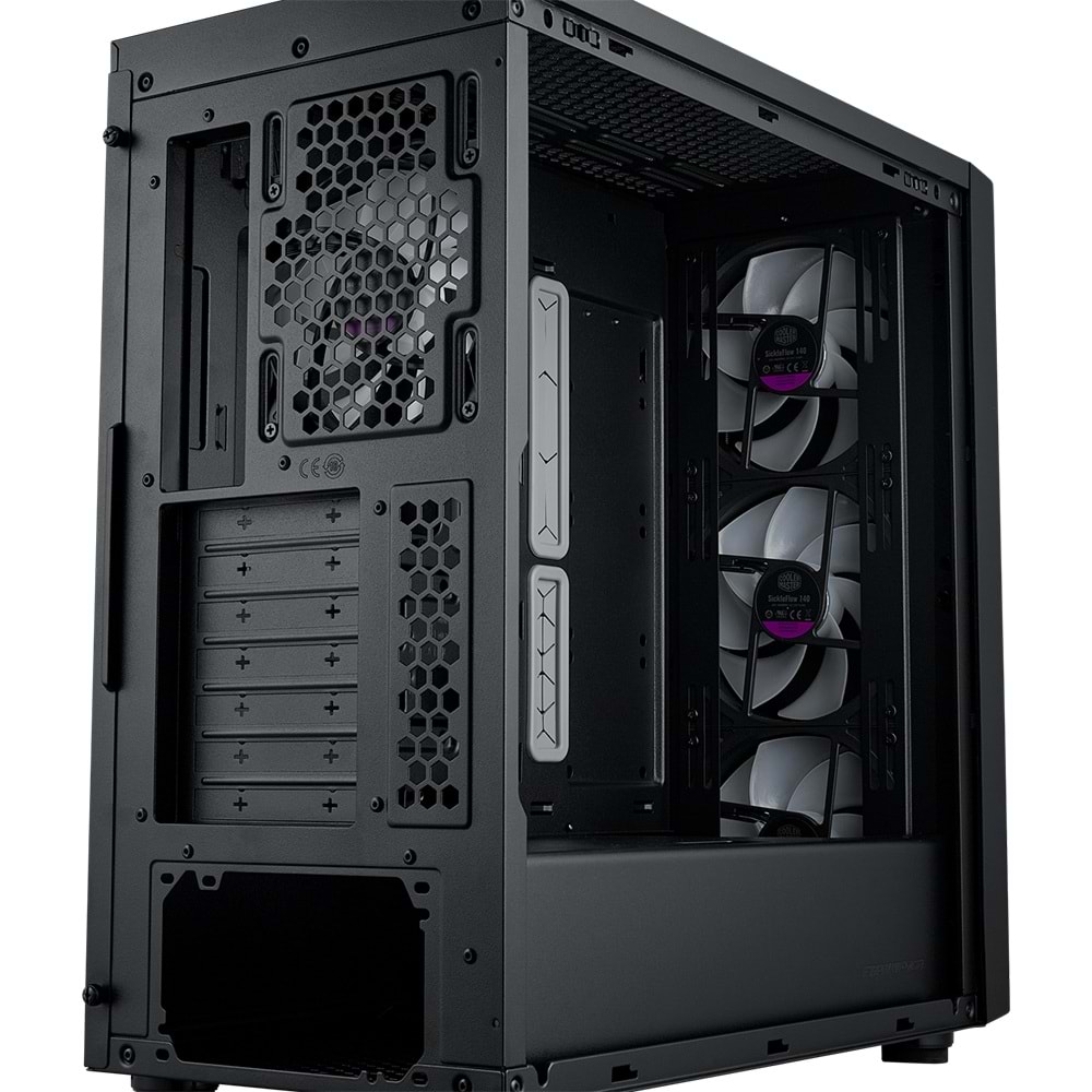 COOLERMASTER MASTERBOX 600 TG MB600-KGNN-S00 3-14CM RGB Fanlı Gaming EATX PC Kasası
