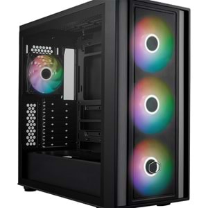 COOLERMASTER MASTERBOX 600 TG MB600-KGNN-S00 3-14CM RGB Fanlı Gaming EATX PC Kasası