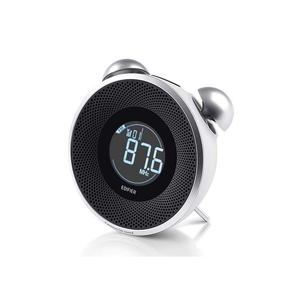 EDIFIER Image Series MF240BTBTick-Tock Dock 8W Rms Çalar Saatli FM Radyo / SD Kart Girişli Hoparlör Siyah, BLUETOOTH