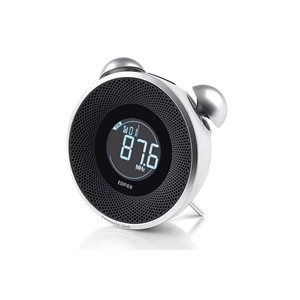 EDIFIER Image Series MF240BTBTick-Tock Dock 8W Rms Çalar Saatli FM Radyo / SD Kart Girişli Hoparlör Siyah, BLUETOOTH