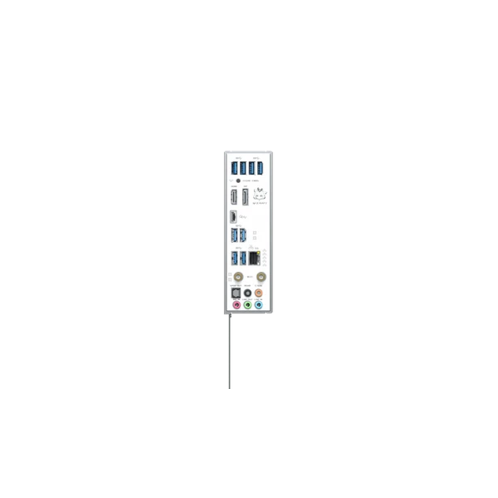 MAXUN iCRAFT B860M CROSS PRO WIFI HDMI-DP TYPEC PCIE 5.0 1851p mATX BEYAZ