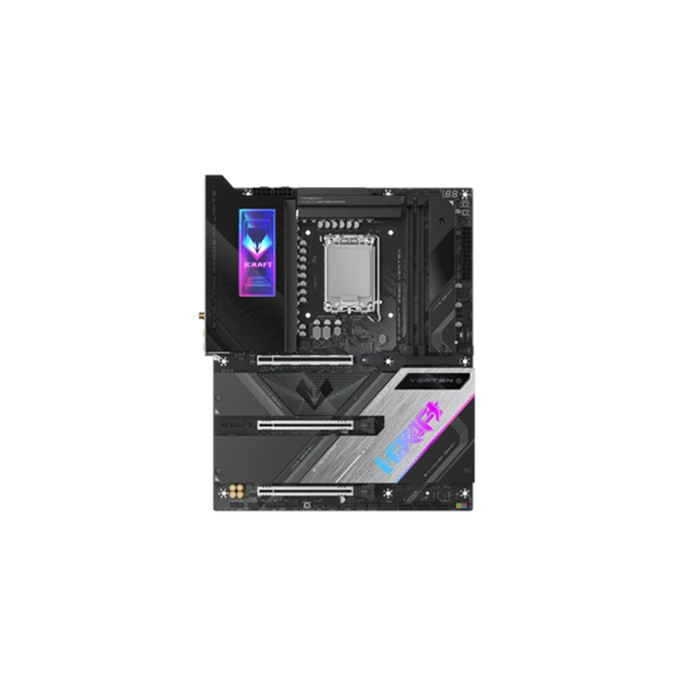 MAXUN iCRAFT Z890 VERTEX WIFI7 DDR5 HDMI-DP PCIE 5.0 1851p ATX
