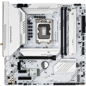MAXUN TERMINATOR B760M GKD5 ICE DDR5 HDMI-DP PCIE 4.0 1700p mATX BEYAZ