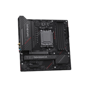 MAXUN TERMINATOR B850M DARK WIFI6 DDR5 HDMI-DP TYPEC PCIE 5.0 AM5 mATX