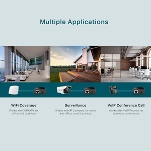 TP-LINK Omada TL-POE150S IEEE 802.3af PoE (Power over Ethernet) Enjektör / Adaptör