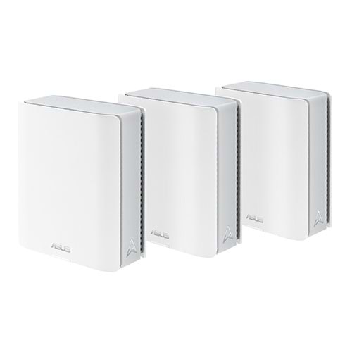 ASUSZENWIFI7 BT10 (W-3-PK) WIFI7 BE18000 Üç Bant Mesh Router 3-set