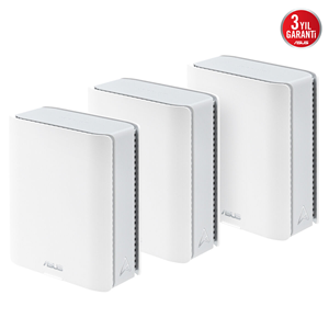 ASUS ZENWIFI BT8 (W-3-PK) WIFI7 BE14000 Mesh Router 3'lü paket