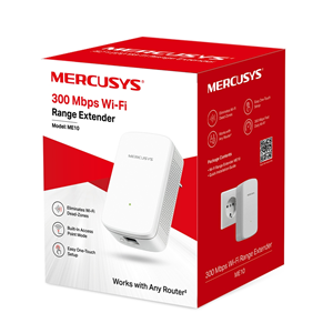 MERCUSYS ME10 N300 Menzil Genişletici Priz Tip