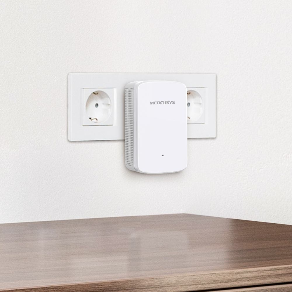 MERCUSYS ME20 AC750 Dual Band Menzil Genişletici Priz Tip