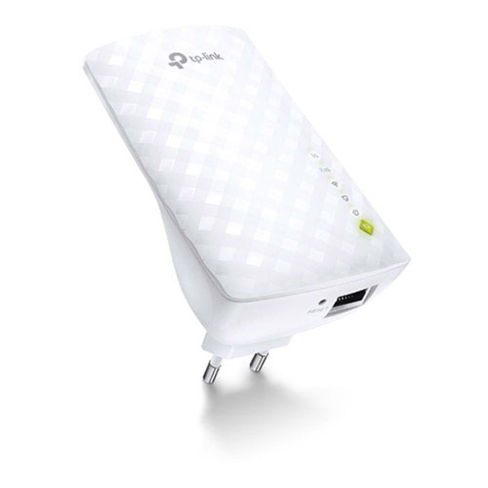 TP-LINK RE200 WIFI5 AC750 Dual Band Menzil Genişletici Priz Tip