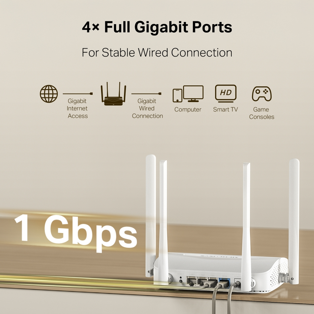 MERCUSYS MR25WBE Wıfı7 BE3600 Dual Band Router