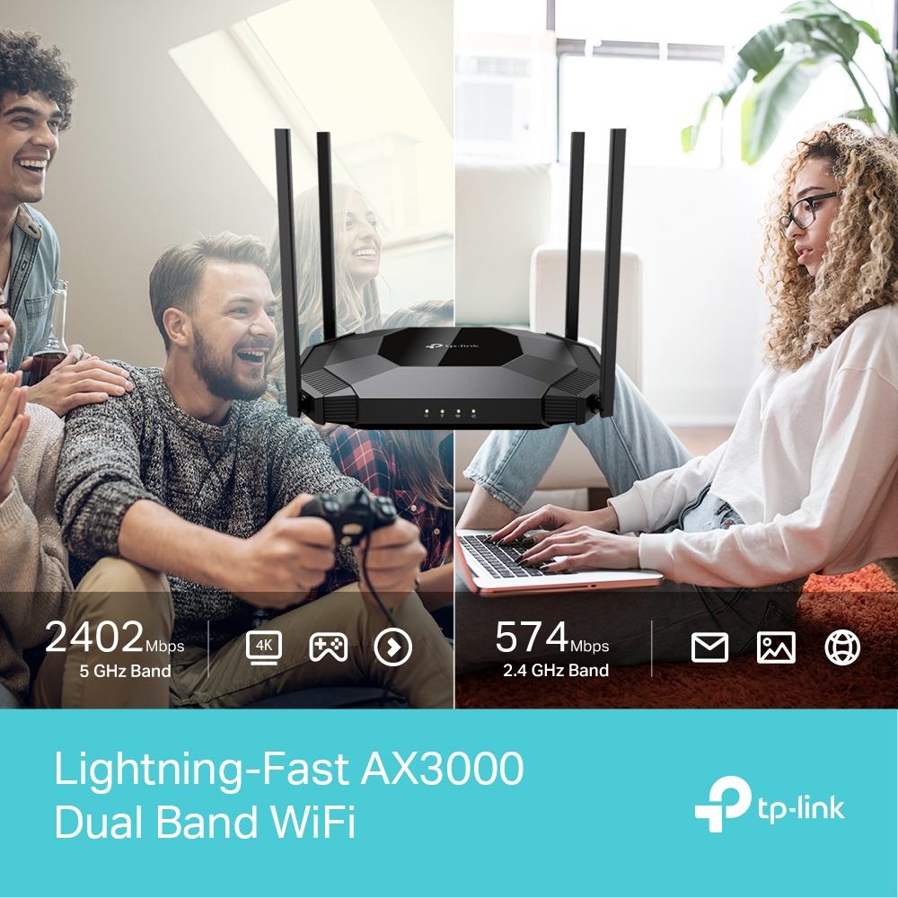 TP-LINK TL-WA3001 Wıfı6 AX3000 Çift Bant Access Point