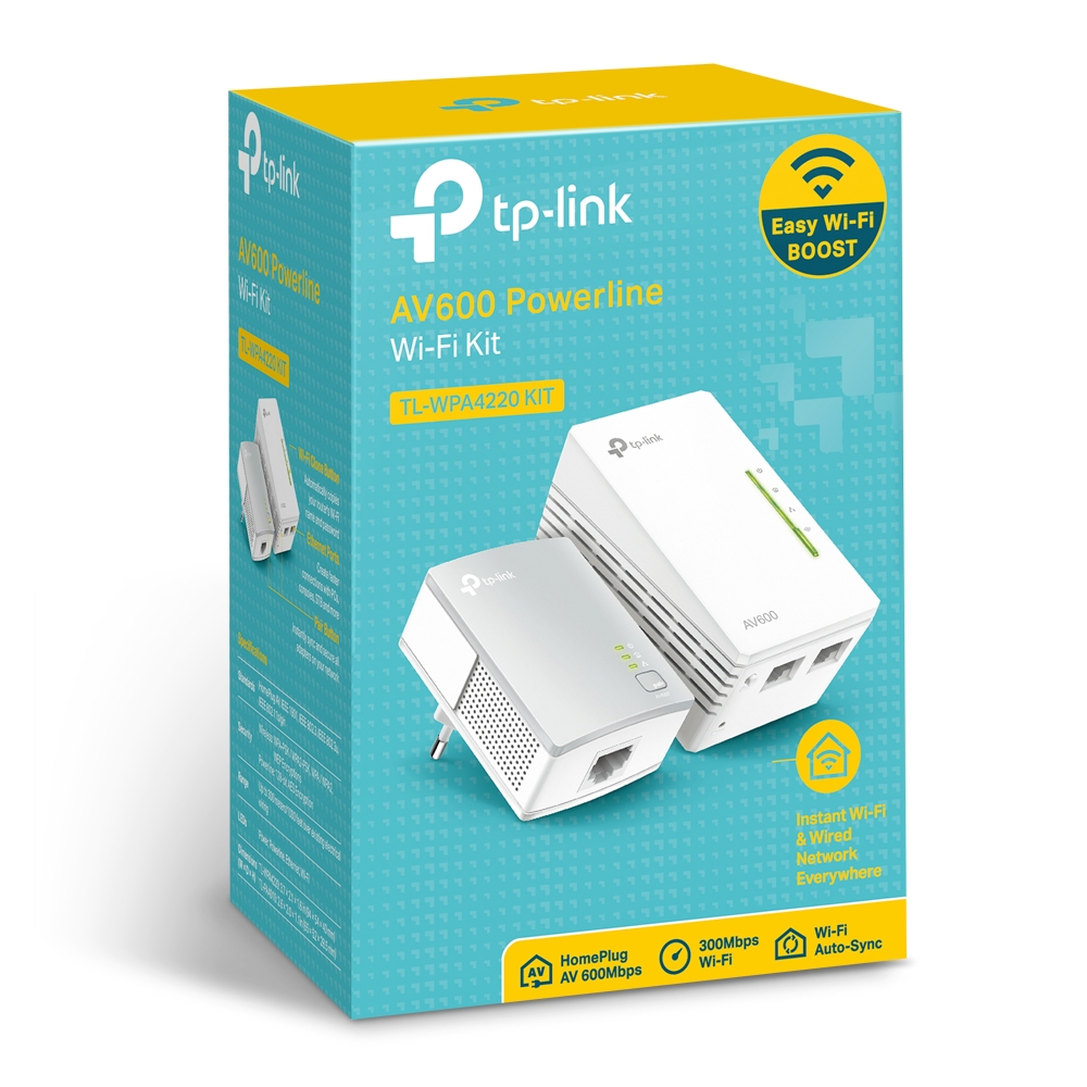 TP-LINK TL-WPA4220KIT Kablosuz Wıfı Powerline Menzil Genişletici