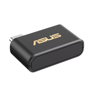 ASUS USB-BE93 MINI WIFI7 BE6500 Üç Bant Typec Kablosuz Ağ Adaptörü / 90IG0AK0-MO0B00