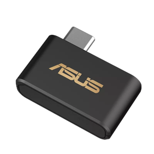 ASUS USB-BE93 MINI WIFI7 BE6500 Üç Bant Typec Kablosuz Ağ Adaptörü / 90IG0AK0-MO0B00