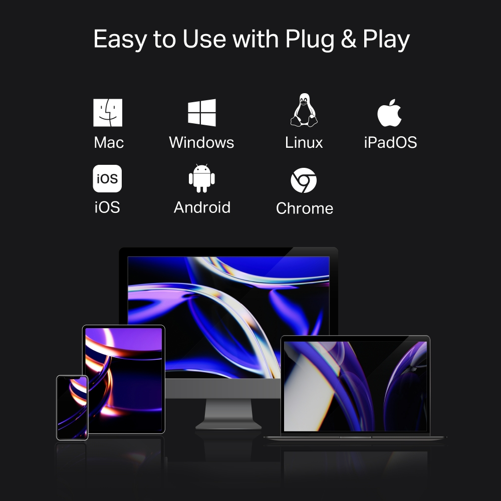 TP-LINK 7port UH7020C USB Type-C Çoklayıcı Hub