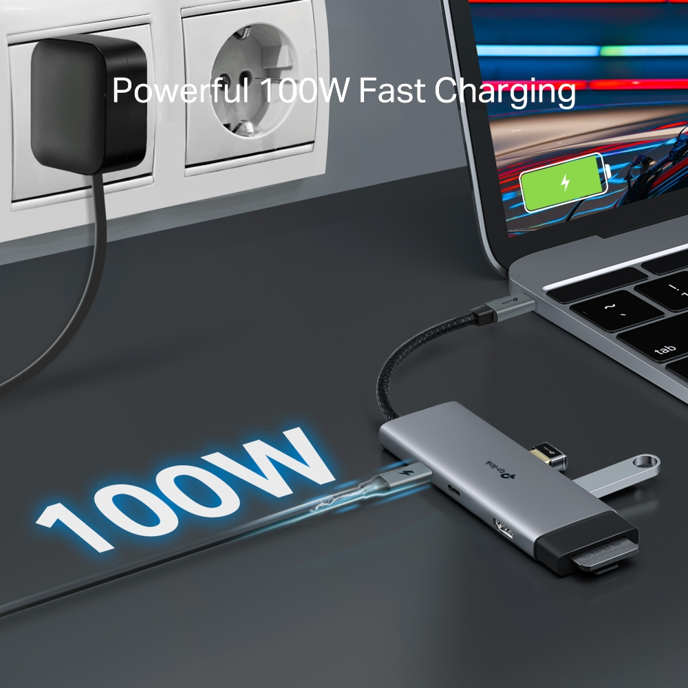 TP-LINK 7port UH7020C USB Type-C Çoklayıcı Hub