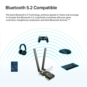 TP-LINK Archer TX20E WIFI6 AX1800 PCIe Kablosuz Adaptör