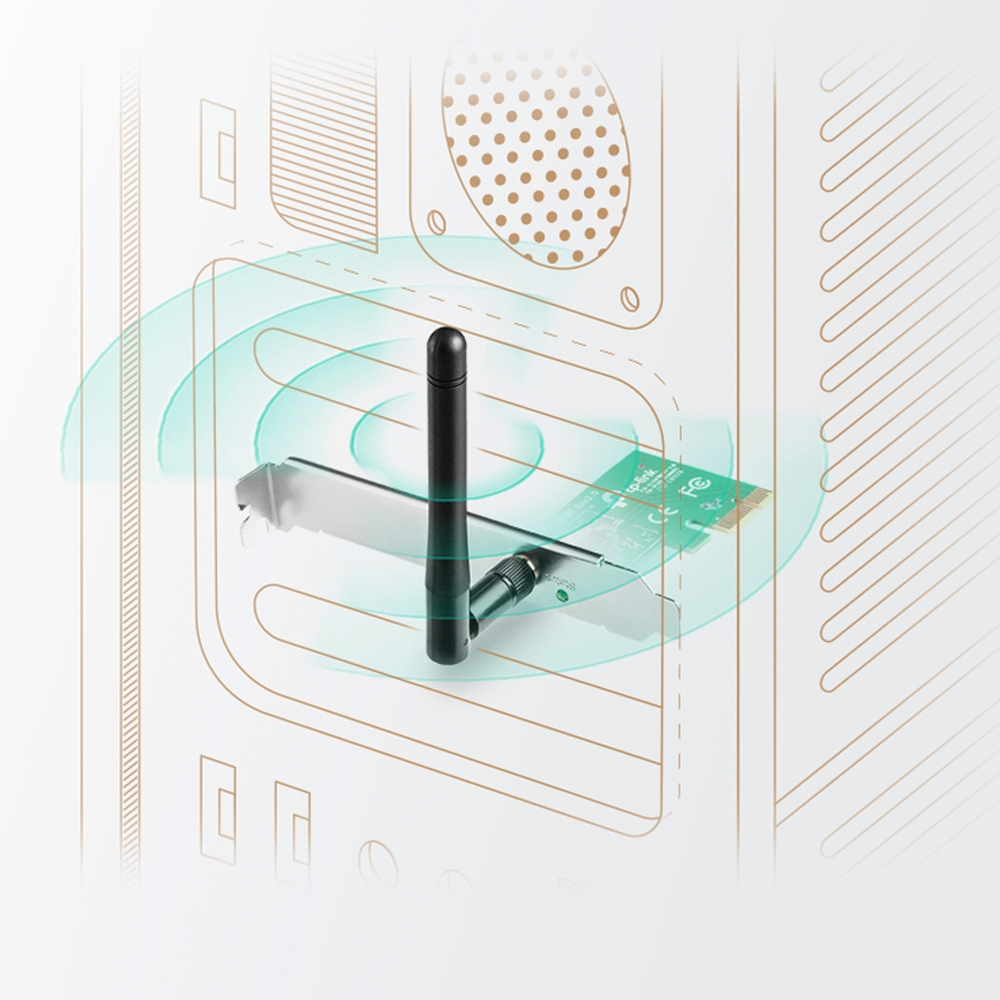 TP-LINK TL-WN781ND N150 PCIe Kablosuz Adapter