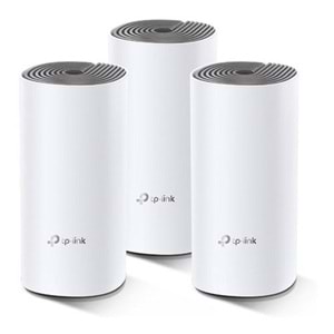 TP-LINK DECO E4-3P WIFI5 AC1200 Dual Band Mesh Router 3-lü set