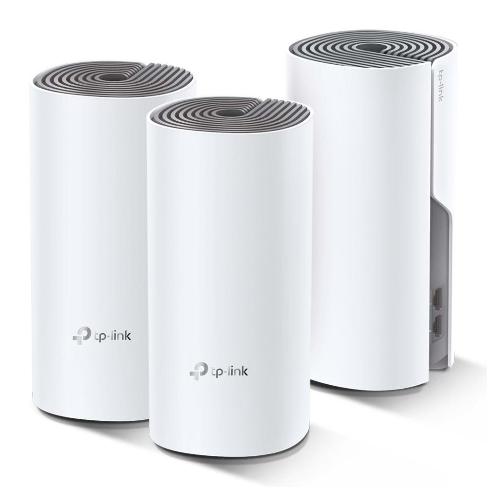 TP-LINK DECO E4-3P WIFI5 AC1200 Dual Band Mesh Router 3-lü set